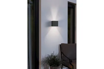 Vegglampe Utendørs Eglo Calpino Antrasitt - Antrasitt - Belysning - Utebelysning - Markbelysning - Hagespotlight
