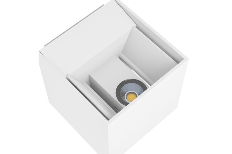 Vegglampe utendørsbelysning Eglo Calpino hvit - Hvit - Belysning - Utebelysning - Markbelysning - Hagespotlight