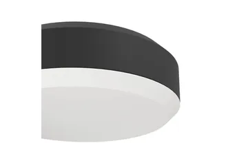 Vegglampe utendørsbelysning Eglo Fornaci med sensor - Hvit/Svart - Belysning - Utebelysning - Markbelysning - Hagespotlight