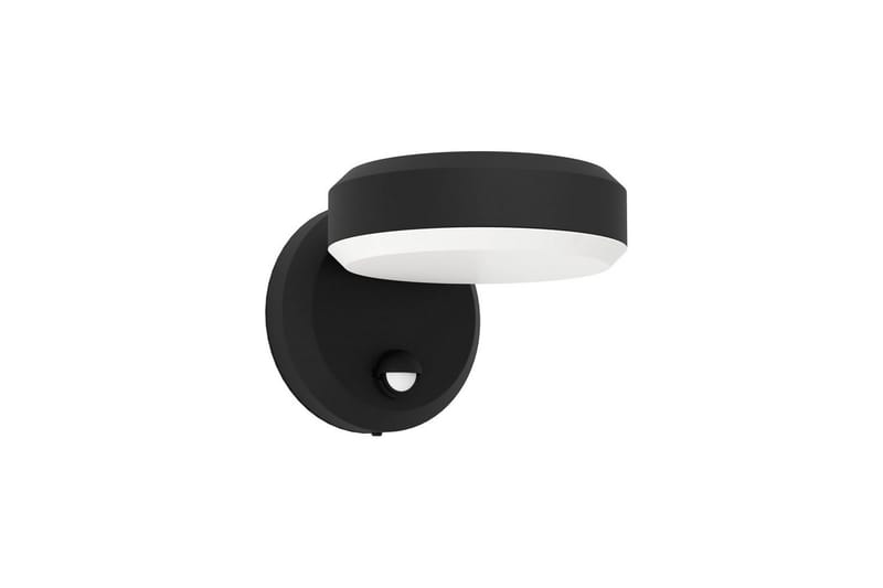 Vegglampe utendørsbelysning Eglo Fornaci med sensor - Hvit/Svart - Belysning - Utebelysning - Markbelysning - Hagespotlight