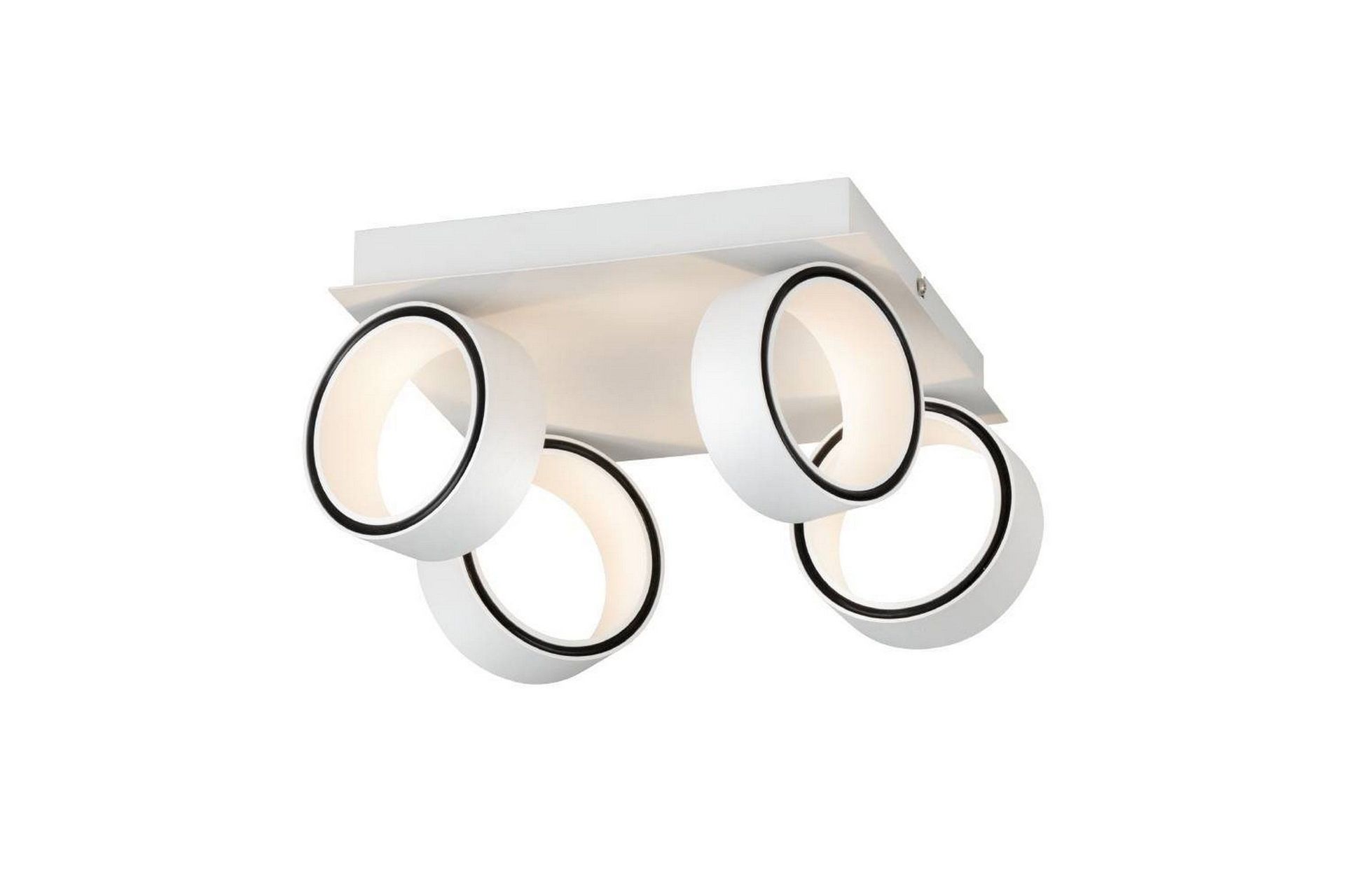 LED-spotlight Eglo Albariza Hvit 4 Lamper - 4 Lamper