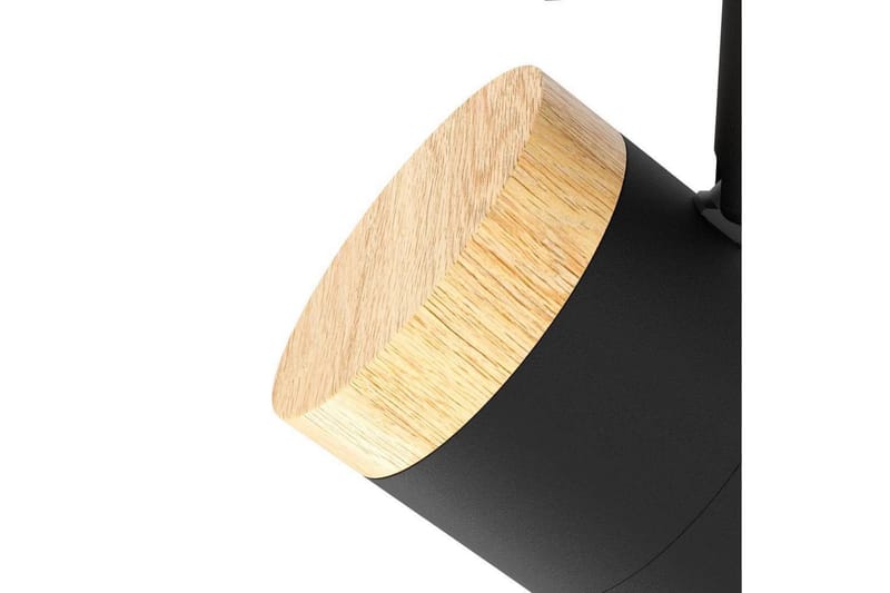 LED-spotlight Eglo Cartagena Svart/Tre 3 lamper - 3 lamper - Belysning - Lyspærer & lyskilder - Spotlights & downlights