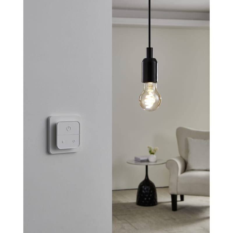 Lyskilde 2xLM-ZIG-CCT E27 A60 4,9W Amber + Bryter - 6 cm - Belysning - Lyspærer & lyskilder - LED-belysning - LED-pære