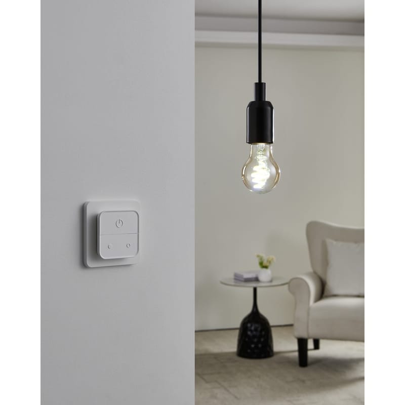 Lyskilde 2xLM-ZIG-CCT E27 A60 4,9W Amber + Bryter - 6 cm - Belysning - Lyspærer & lyskilder - LED-belysning - LED-pære