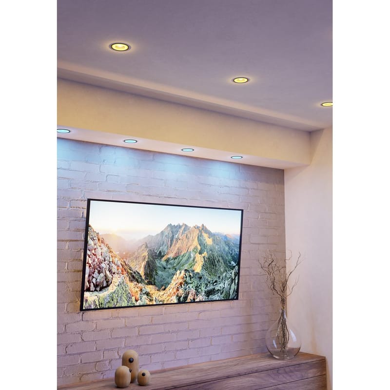 Lyskilde 3xLM-ZIG-RGB/CCT GU10 4,5W+1XFB - 5 cm - Belysning - Lyspærer & lyskilder - LED-belysning