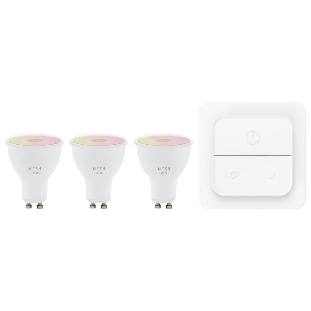 Lyskilde 3xLM-ZIG-RGB/CCT GU10 4,5W - 5 cm
