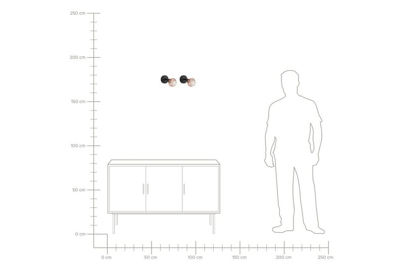 Milabo Spotlight 2 stk G9 - Svart/Kobber - Belysning - Lyspærer & lyskilder - Spotlights & downlights