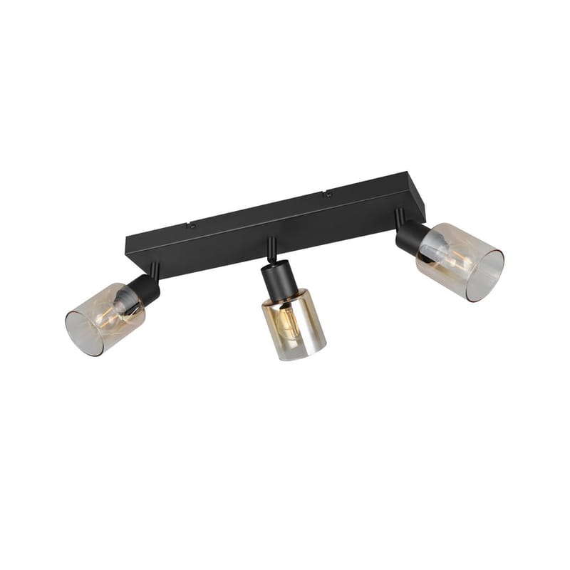 Spot TRIO Cadiz - 3 lamper, Matt svart - Belysning - Lyspærer & lyskilder - Spotlights & downlights