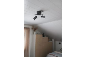Spot TRIO Marlina 2-del, Matt svart - 2-del, Matt svart - Belysning - Lyspærer & lyskilder - Spotlights & downlights