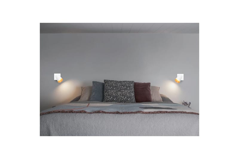 Spot TRIO Sharp 1-del, Matt hvit/gull - 1-del, Matt hvit/gull - Belysning - Lyspærer & lyskilder - Spotlights & downlights