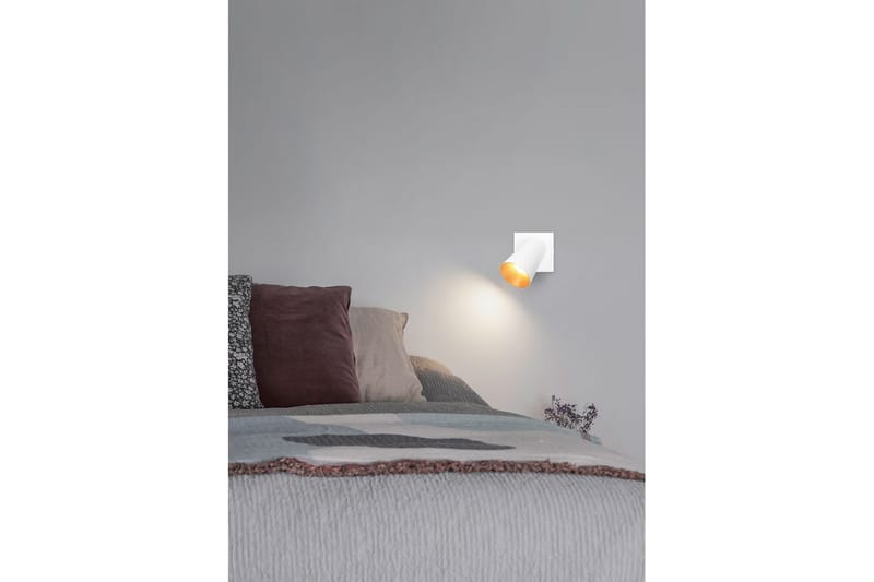 Spot TRIO Sharp 1-del, Matt hvit/gull - 1-del, Matt hvit/gull - Belysning - Lyspærer & lyskilder - Spotlights & downlights