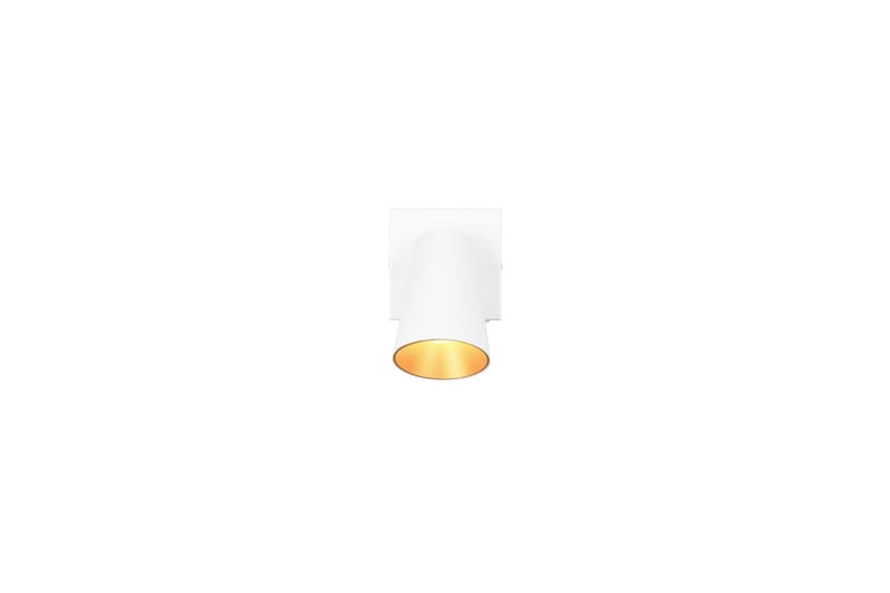Spot TRIO Sharp 1-del, Matt hvit/gull - 1-del, Matt hvit/gull - Belysning - Lyspærer & lyskilder - Spotlights & downlights