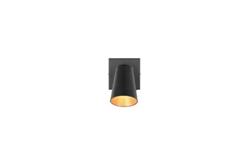 Spot TRIO Sharp 1-del, Matt svart/gull - 1-del, Matt svart/gull - Belysning - Lyspærer & lyskilder - Spotlights & downlights