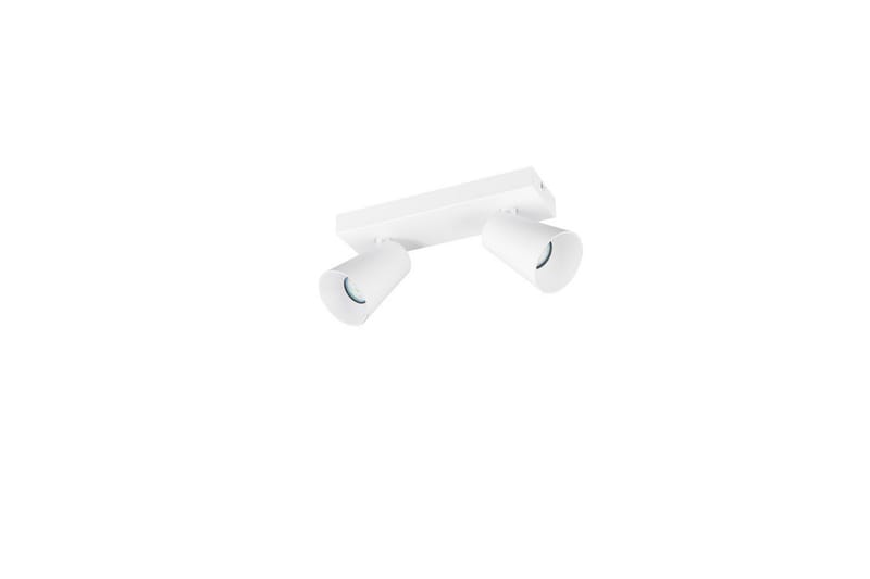 Spot TRIO Sharp 2-del, Matt hvit/gull - 2-del, Matt hvit/gull - Belysning - Lyspærer & lyskilder - Spotlights & downlights