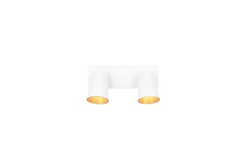 Spot TRIO Sharp 2-del, Matt hvit/gull - 2-del, Matt hvit/gull - Belysning - Lyspærer & lyskilder - Spotlights & downlights