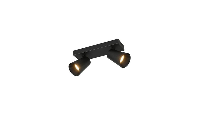Spot TRIO Sharp 2-del, Matt svart/gull - 2-del, Matt svart/gull - Belysning - Lyspærer & lyskilder - Spotlights & downlights