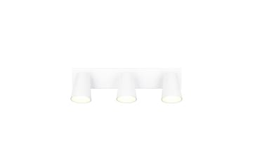 Spot TRIO Sharp 3-delt, Matt hvit/gull - 3-delt, Matt hvit/gull - Belysning - Lyspærer & lyskilder - Spotlights & downlights