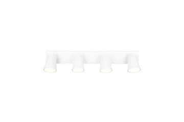 Spot TRIO Sharp 4-del, Matt hvit/gull - 4-del, Matt hvit/gull - Belysning - Lyspærer & lyskilder - Spotlights & downlights