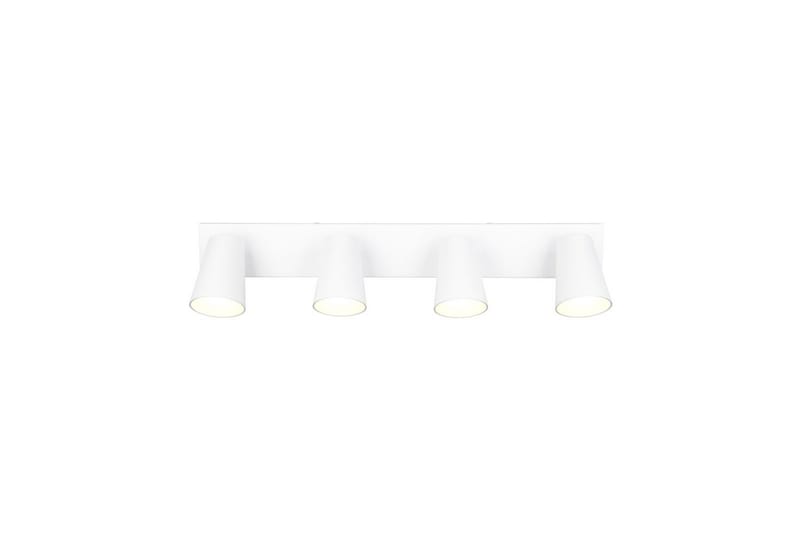 Spot TRIO Sharp 4-del, Matt hvit/gull - 4-del, Matt hvit/gull - Belysning - Lyspærer & lyskilder - Spotlights & downlights