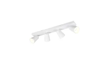 Spot TRIO Sharp 4-del, Matt hvit/gull - 4-del, Matt hvit/gull - Belysning - Lyspærer & lyskilder - Spotlights & downlights
