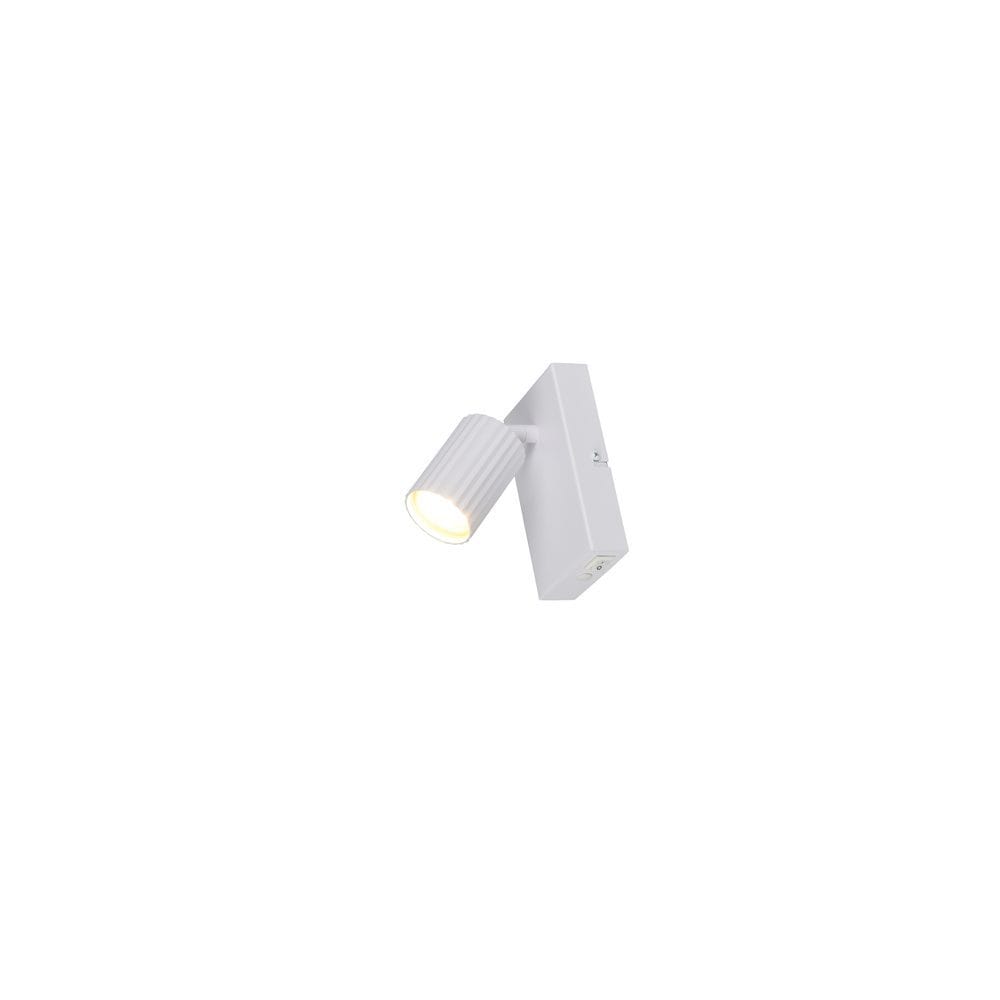 Spot TRIO Soka - 1 lampe, Matt hvit