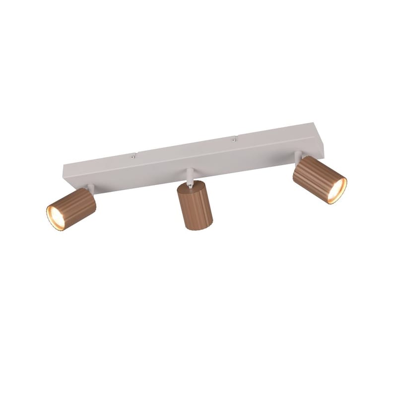 Spot TRIO Soka - 3 lamper, Coffee/Varmegrå - Belysning - Lyspærer & lyskilder - Spotlights & downlights