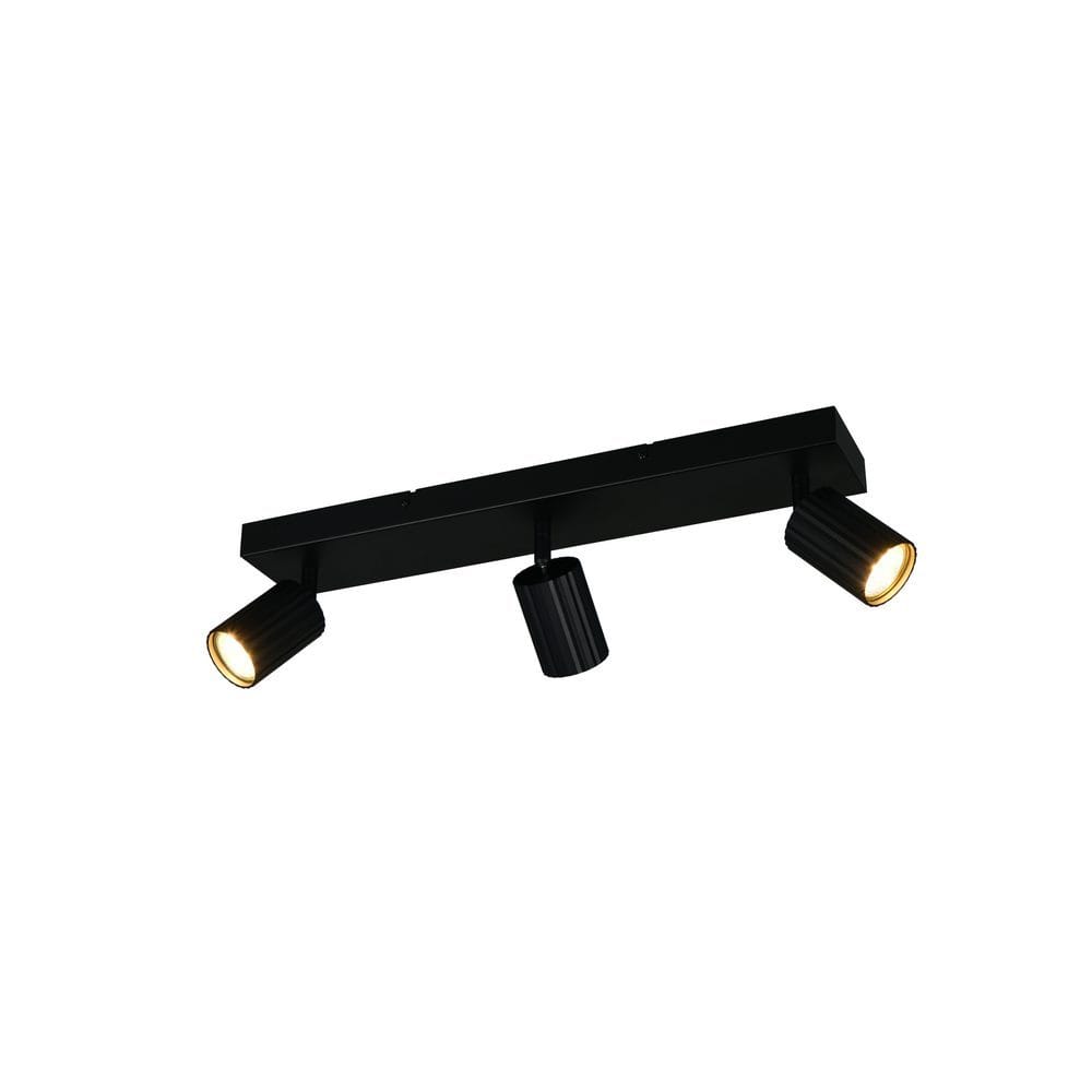 Spot TRIO Soka - 3 lamper, Matt svart