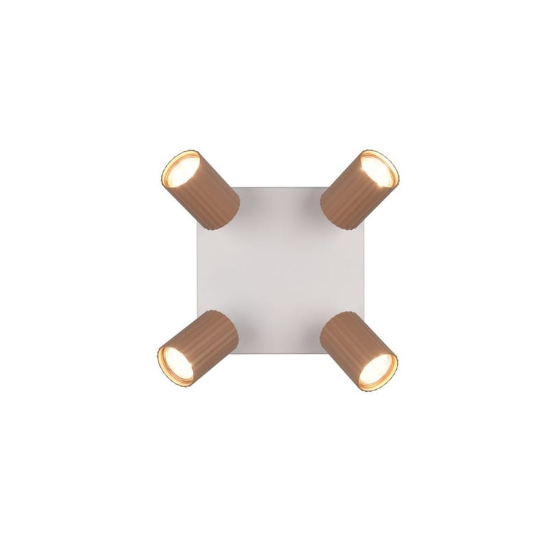 Spot TRIO Soka - 4 lamper, Coffee/Varmegrå - Belysning - Lyspærer & lyskilder - Spotlights & downlights