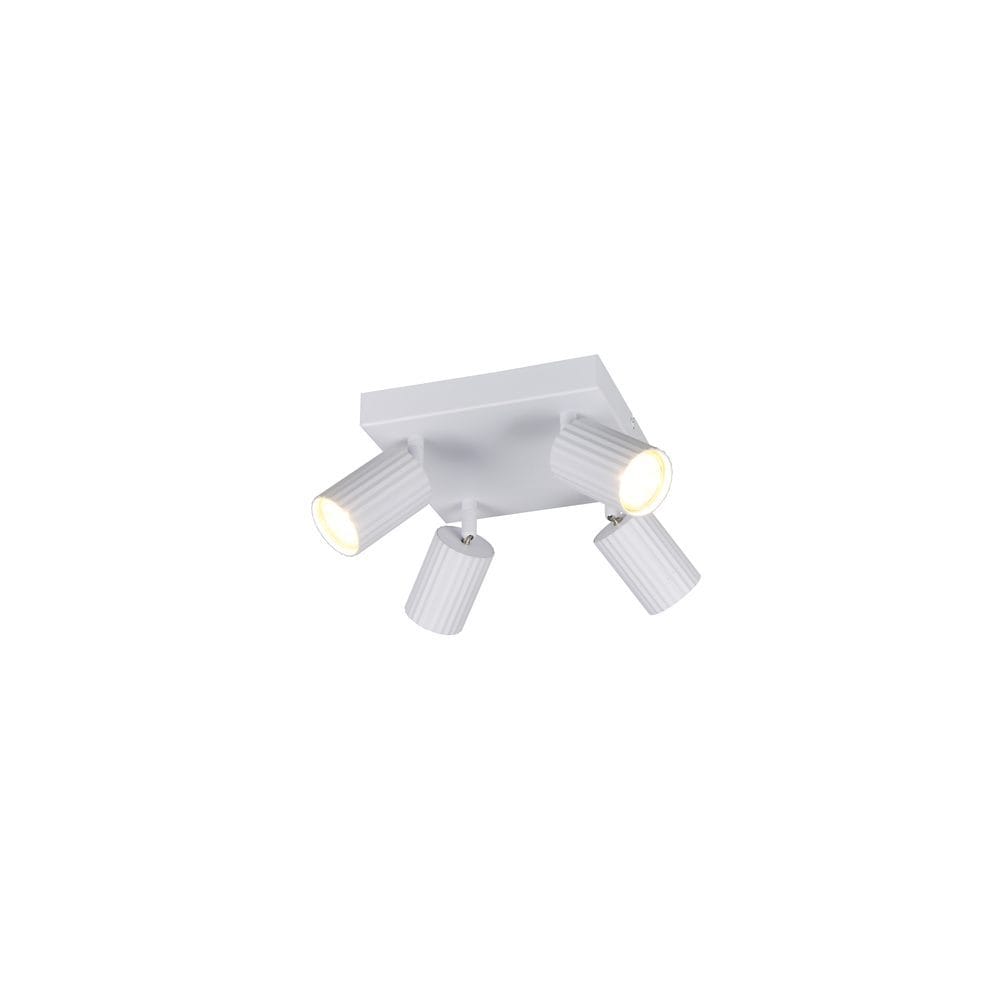 Spot TRIO Soka - 4 lamper, Matt hvit
