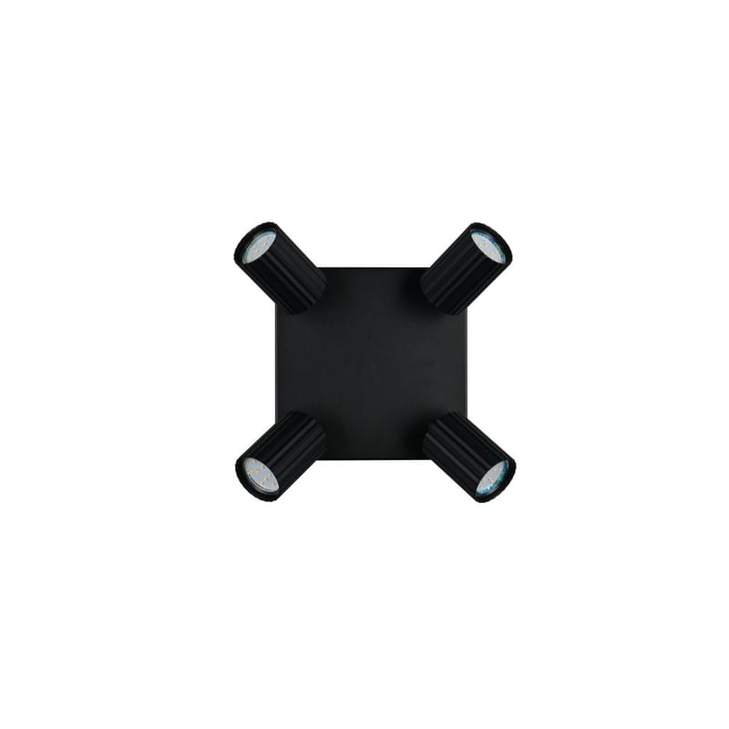 Spot TRIO Soka - 4 lamper, Matt svart - Belysning - Lyspærer & lyskilder - Spotlights & downlights