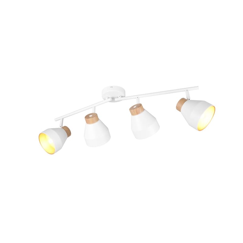 Spot Valentin - 3 lamper, Matt hvit - Belysning - Lyspærer & lyskilder - Spotlights & downlights