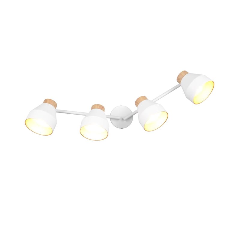 Spot Valentin - 3 lamper, Matt hvit - Belysning - Lyspærer & lyskilder - Spotlights & downlights