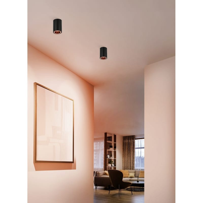 Spotlight Carosso - Svart, Hvit - Belysning - Lyspærer & lyskilder - Spotlights & downlights