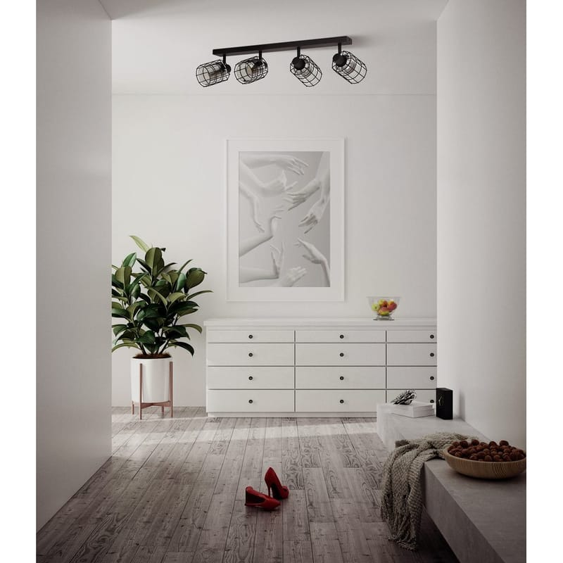 Spotlight Consaca med 4 lamper - 78 cm - Belysning - Lyspærer & lyskilder - Spotlights & downlights