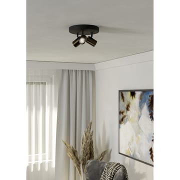 Spotlight Consuma Rund med 3 Lamper - Svart/Brunert - Belysning - Lyspærer & lyskilder - Spotlights & downlights