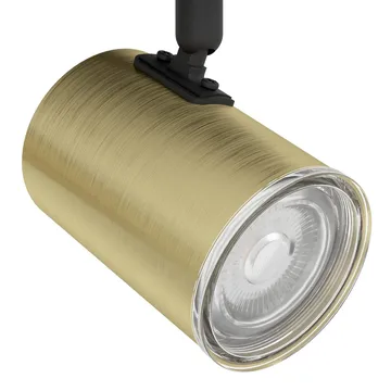 Spotlight Consuma Rund med 3 Lamper - Svart/Messing - Belysning - Lyspærer & lyskilder - Spotlights & downlights