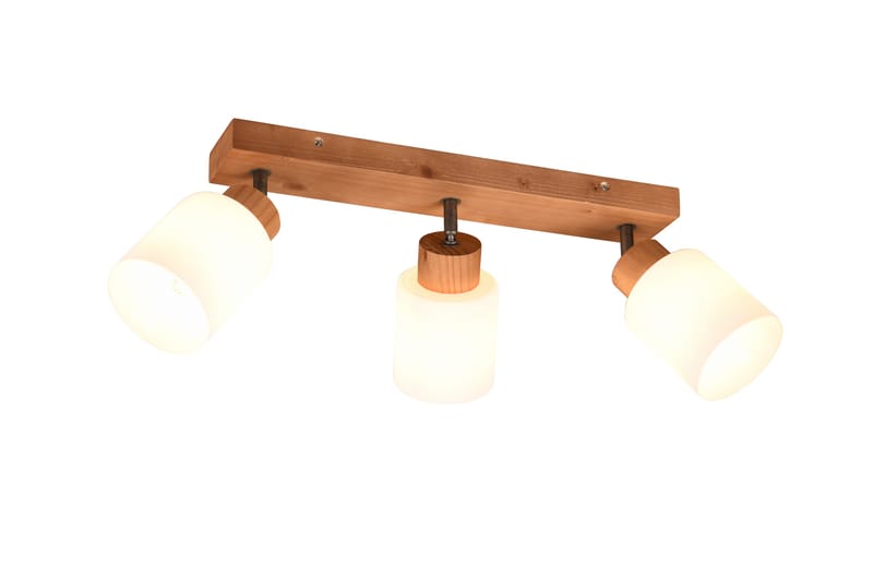 Assam Spotlight 3-os E14 Tre/Hvit - Belysning - Lyspærer & lyskilder - Spotlights & downlights