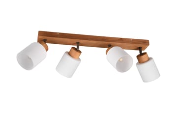 Assam Spotlight 4-os E14 Tre/Hvit - Belysning - Lyspærer & lyskilder - Spotlights & downlights
