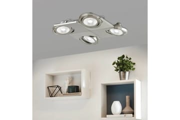 LED-spotlight Eglo Brea Matt nikkel - Matt nikkel - Belysning - Lyspærer & lyskilder - Spotlights & downlights - Spotlight skinne