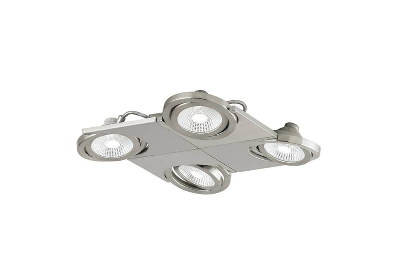 LED-spotlight Eglo Brea Matt nikkel - Matt nikkel - Belysning - Lyspærer & lyskilder - Spotlights & downlights - Spotlight skinne