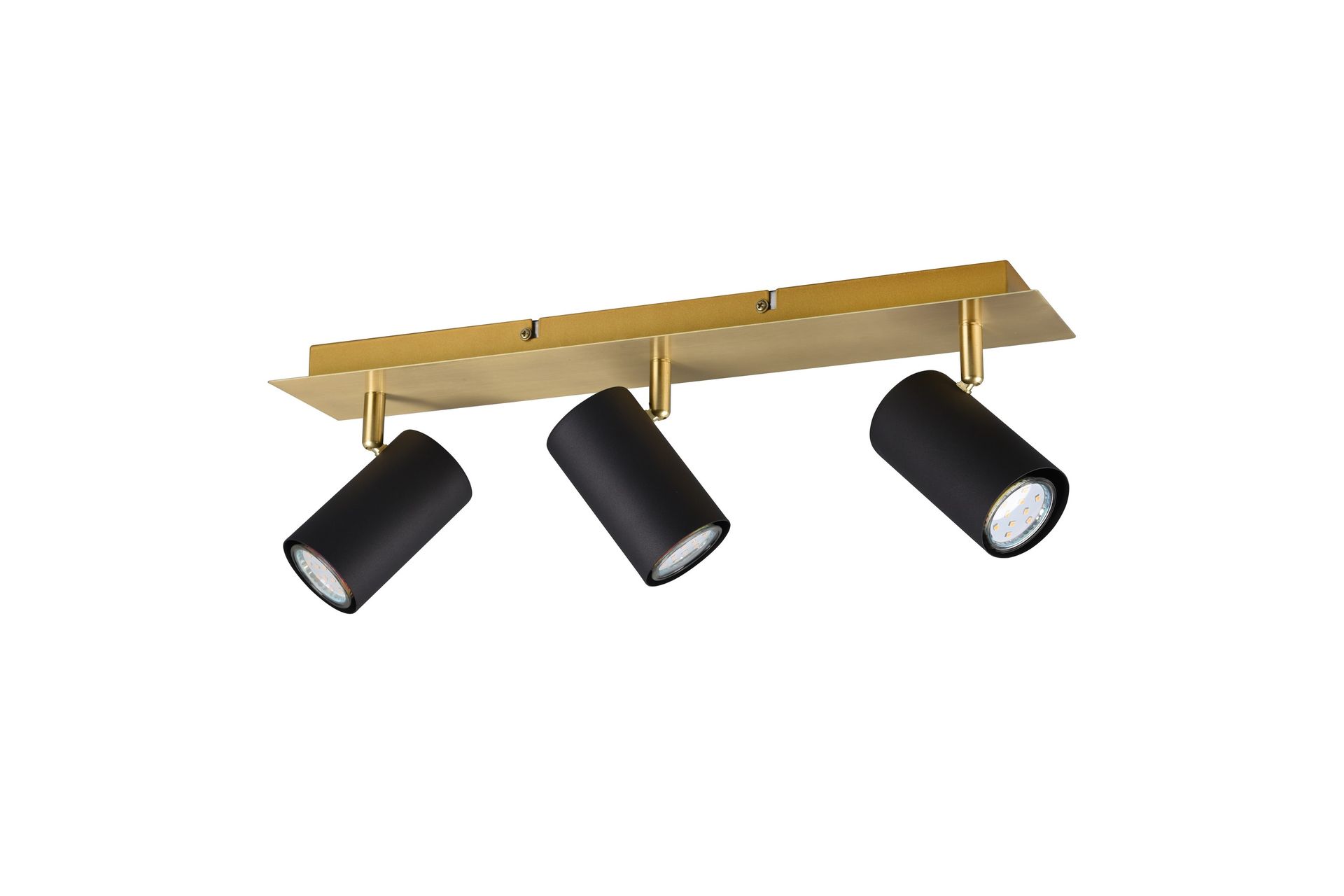 Marley Spot 3-deler Svart/Gull - Belysning - Lyspærer & lyskilder - Spotlights & downlights