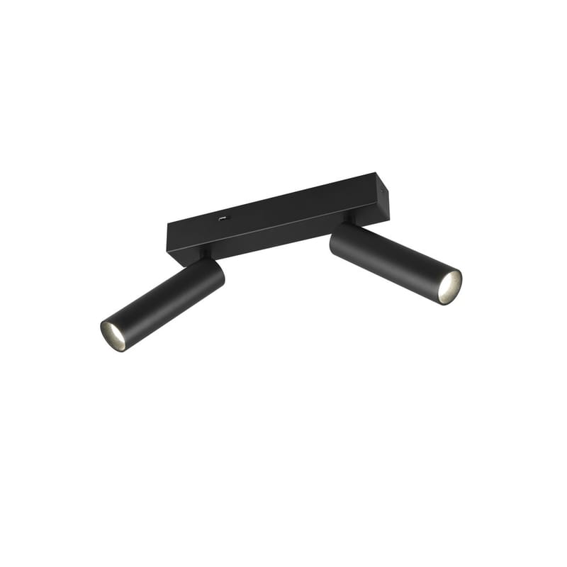 Spot Ambala - 2 lamper, Matt svart - Belysning - Lyspærer & lyskilder - Spotlights & downlights - Spotlight skinne