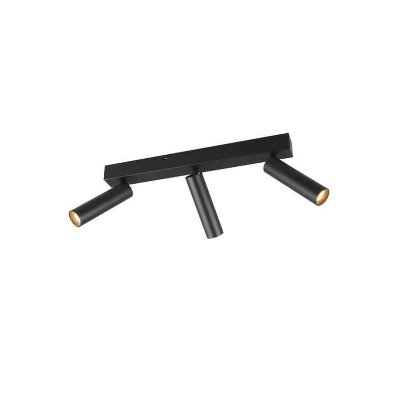Spot Ambala - 3 lamper, Matt svart - Belysning - Lyspærer & lyskilder - Spotlights & downlights - Spotlight skinne
