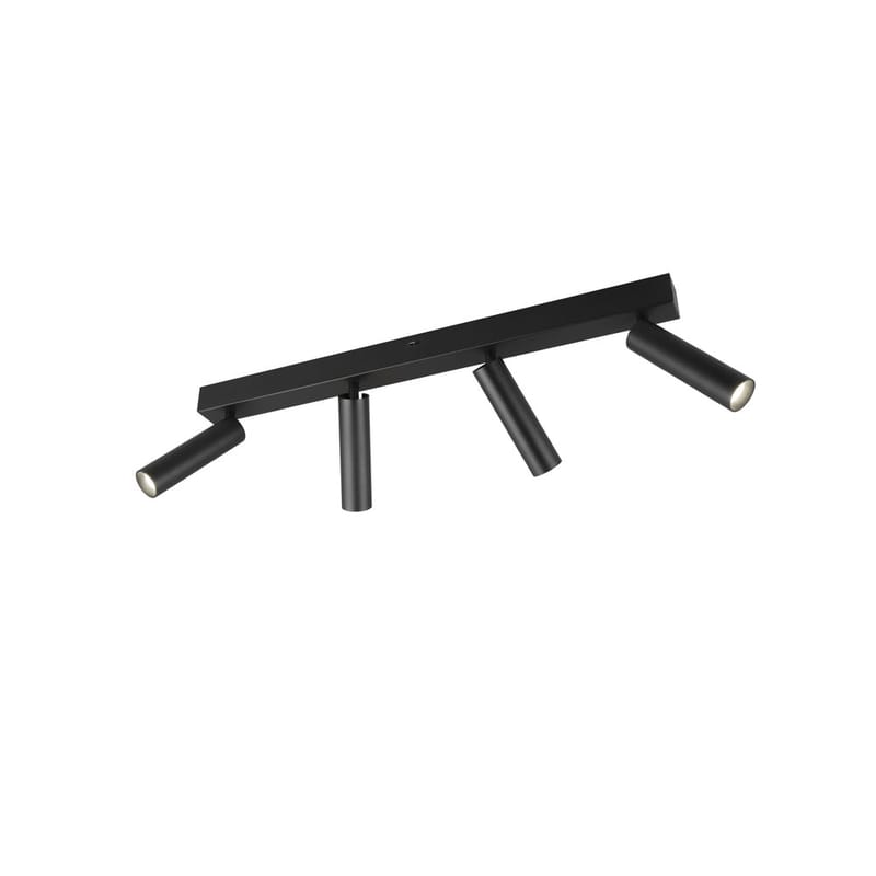 Spot Ambala - 4 lamper, Matt svart - Belysning - Lyspærer & lyskilder - Spotlights & downlights - Spotlight skinne