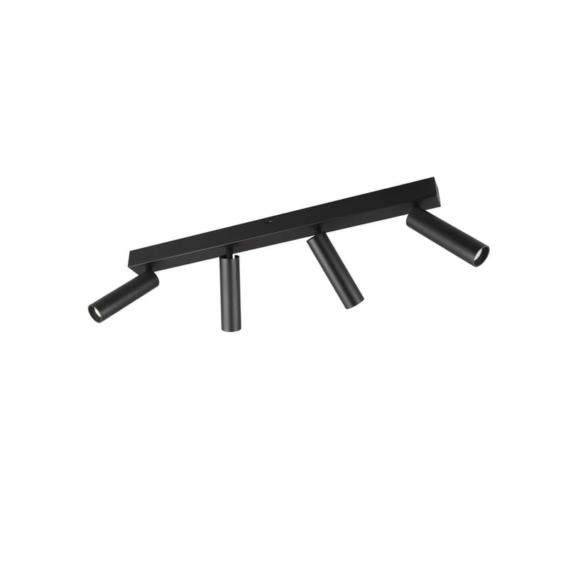 Spot Ambala - 4 lamper, Matt svart - Belysning - Lyspærer & lyskilder - Spotlights & downlights - Spotlight skinne