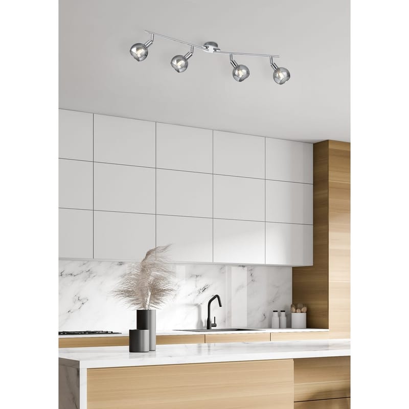 Spot Brest - 4 lamper - Belysning - Lyspærer & lyskilder - Spotlights & downlights - Spotlight skinne