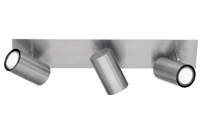 Marley spotlight 3-pk 3xGU 10 nikkel - Belysning - Lyspærer & lyskilder - Spotlights & downlights - Takspotlight
