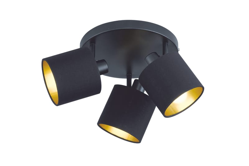 Tommy Spotlight 4xE14 med svart - Svart - Belysning - Lyspærer & lyskilder - Spotlights & downlights - Takspotlight