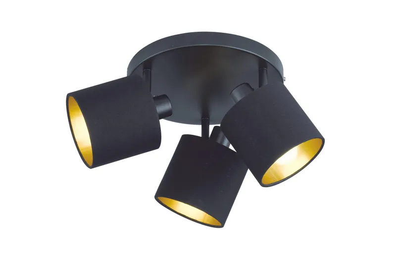 Tommy Spotlight 4xE14 med svart - Svart - Belysning - Lyspærer & lyskilder - Spotlights & downlights - Takspotlight