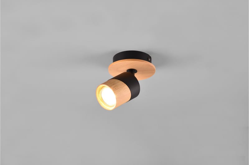 Trio Lighting Aruni Spotlight 1L GU10 tre/matt svart - Belysning - Lyspærer & lyskilder - Spotlights & downlights